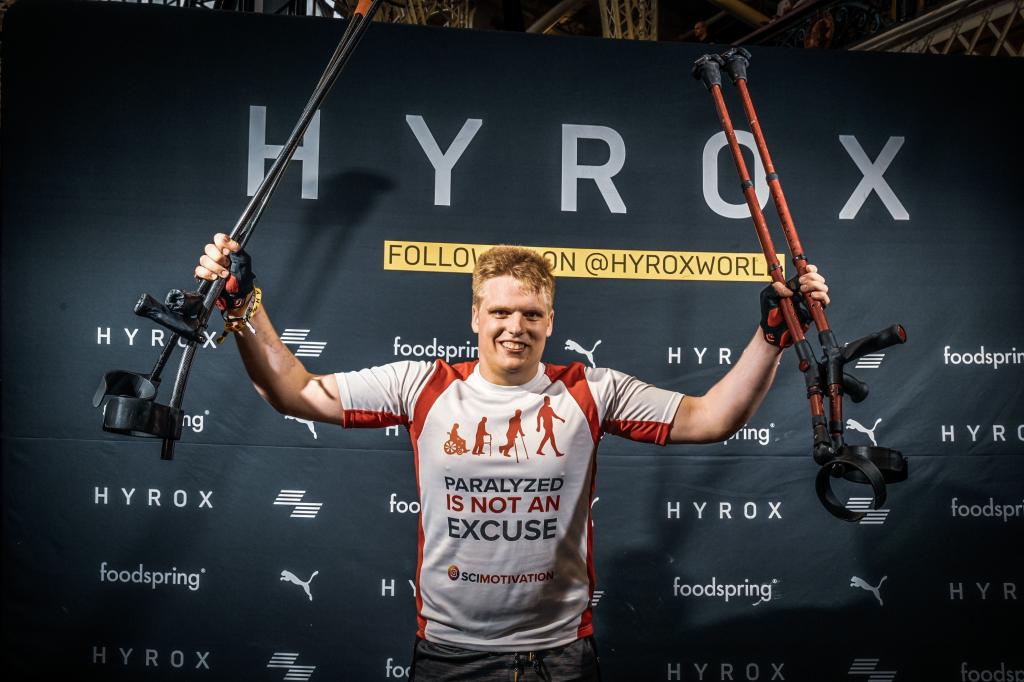 Against all odds: Hyrox competitions instead of wheelchair