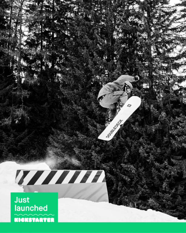 Kickstarter campaigns: Why Doubledeck Snowboards relies on it