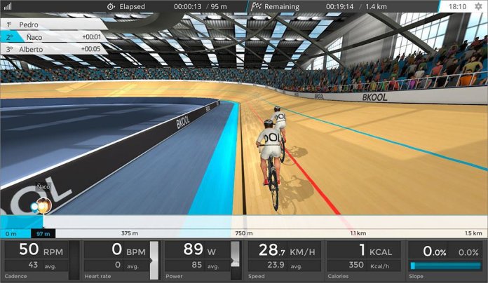 track indoor cycling