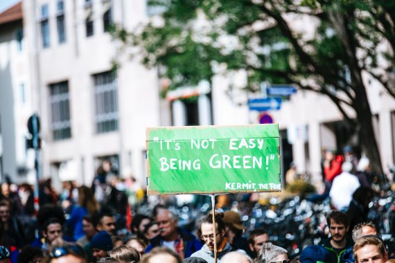 Demo für unsere Umwelt.