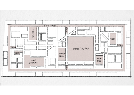 Visualization of a possible hall design for OutDoor by ISPO 2025 