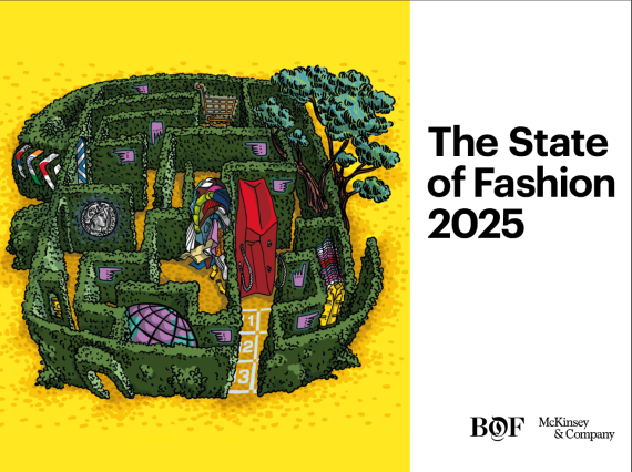 Frontcover der Studie "The State of Fashion 2025"