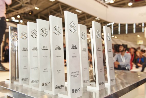 Aufgereihte ISPO Awards 2017