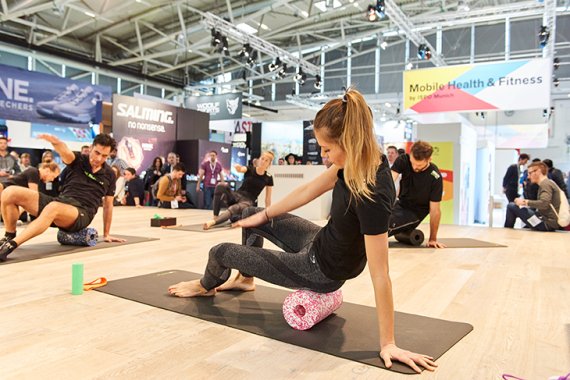 Yoga Exhibition Area At Ispo Munich Ispo Com