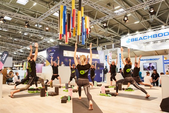 Yoga Exhibition Area At Ispo Munich Ispo Com