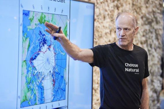 At the ISPO Munch 2020 Borge Ousland told about his 87-day expedition to the North Pole.