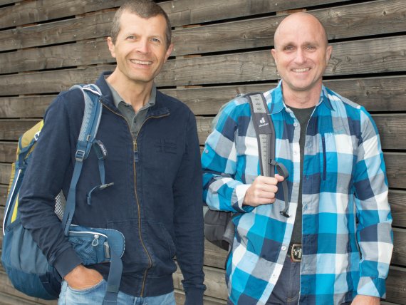 Robert Schieferle (l.) wird Nachfolger von Martin Riebel als Geschäftsführer der Deuter Sport GmbH.