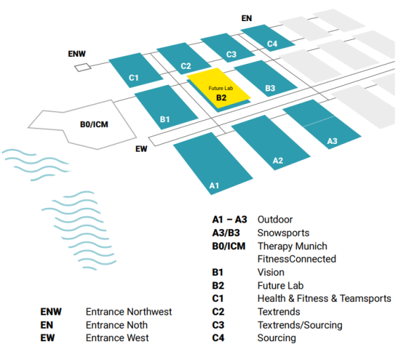 ISPO Munich Hall Plan & Overview