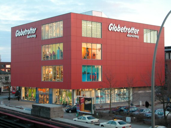 Globetrotter store in Hamburg