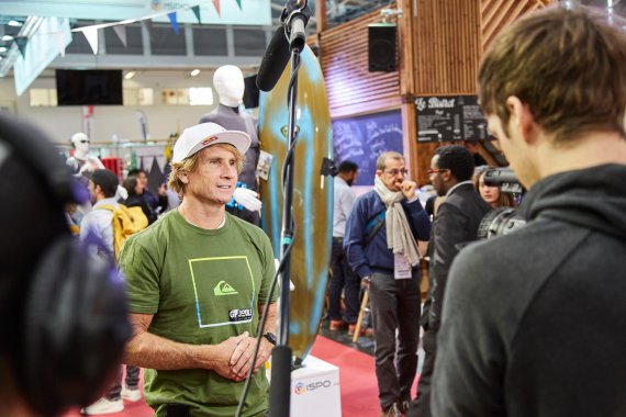 Robby Naish at ISPO MUNICH 2017