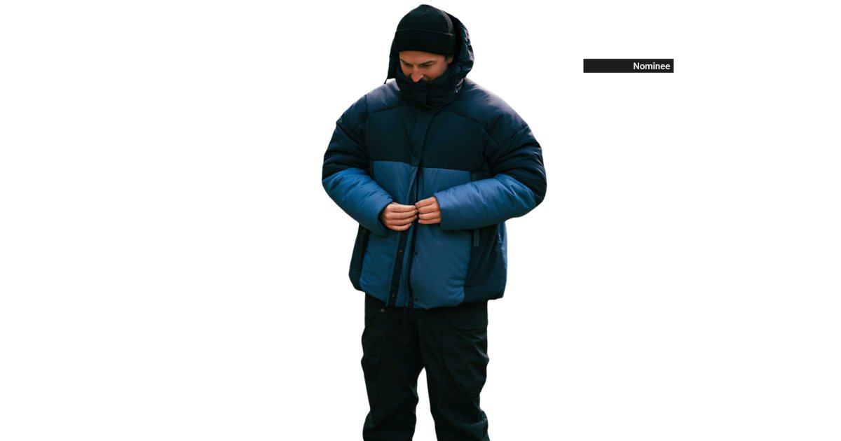 Nominee of the The ISPO from MYSHELTER COLD.RDY Award Adidas City Jacket 2022