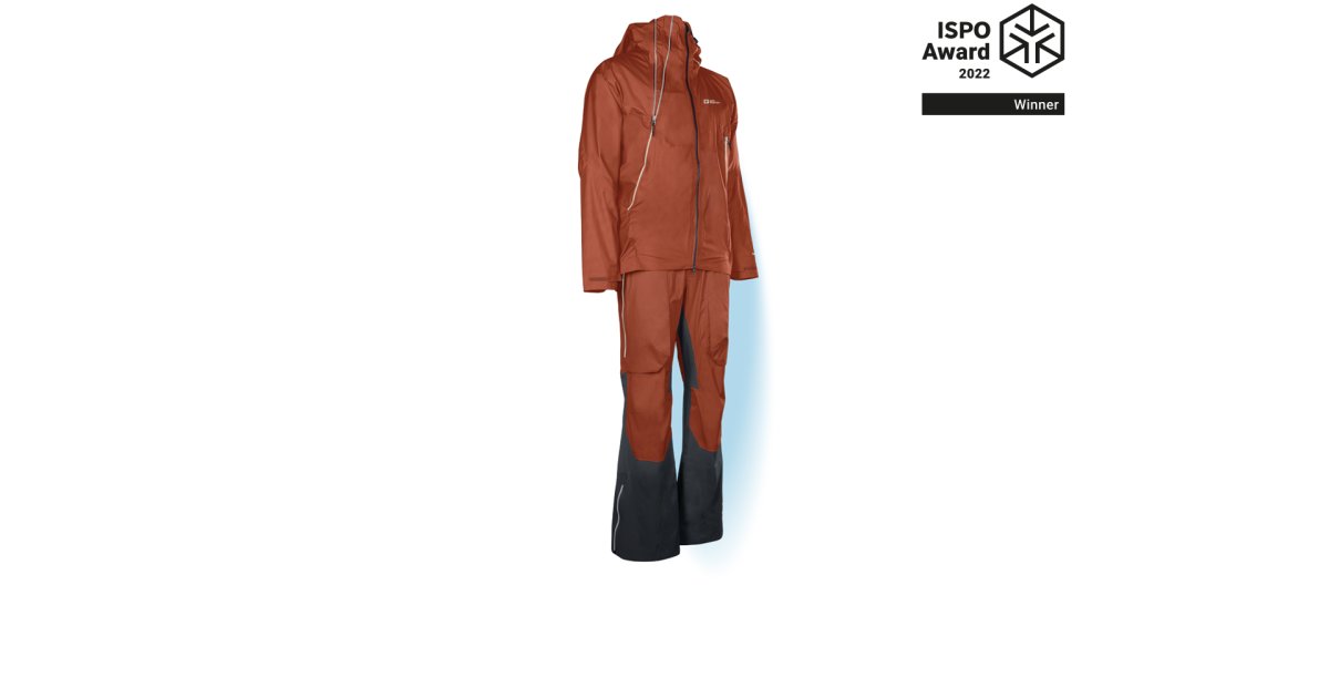 ski & Pants the 3L Air Air Jacket ISPO Wolfskin wins Alpspitze 2022 The outfit from touring Alpspitze Jack