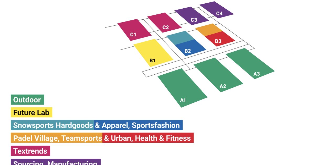 ISPO Munich Hall Plan & Overview