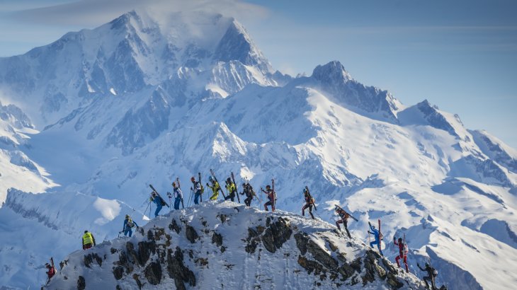 Über alle Berge auf der Pierra Menta, beim größten Skitourenrennen Frankreichs. Vier Tage dauert die Tortur über 10.000 Höhenmeter.