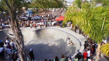 People from the skateboard scene ask themselves whether Olympic participation is a curse or a blessing for the sport. People from the skateboard scene ask themselves whether Olympic participation is a curse or a blessing for the sport.