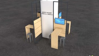 Sustainability Hub - 4sqm booth