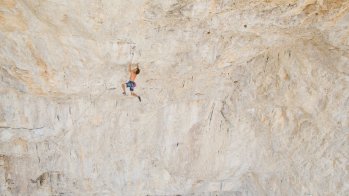 mb-170921-shama Chris Sharma is the first climber of several routes in the confirmed grade 9b.