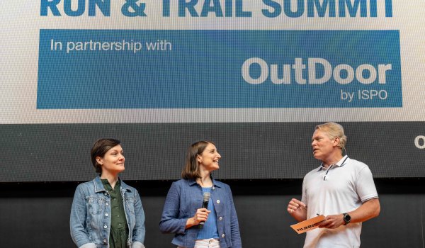 Constanze Fuchs, Lena Haushoer, Urs Weber en la Run & Trail Summit