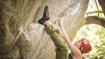 Bouldering on rocks Bouldering on rocks