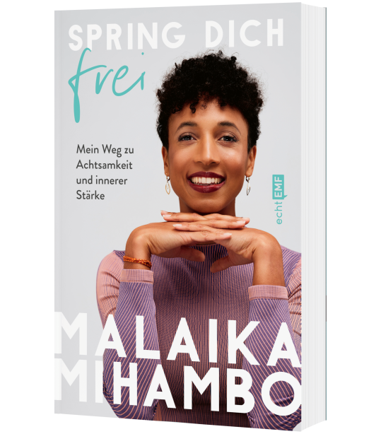 Cover des Buches "Spring dich frei" von Malaika Mihambo