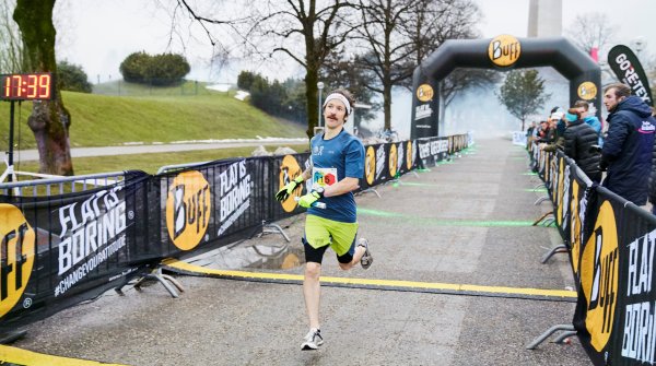 Über 5 Kilometer war der Ultraläufer Florian Neuschwander nicht zu schlagen.