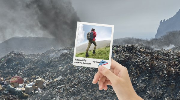 Sympatex setzen sich für saubere Luft und die Umwelt ein.