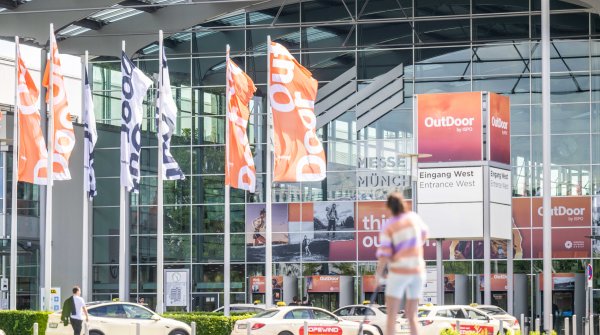 View of the Munich OutDoor trade show