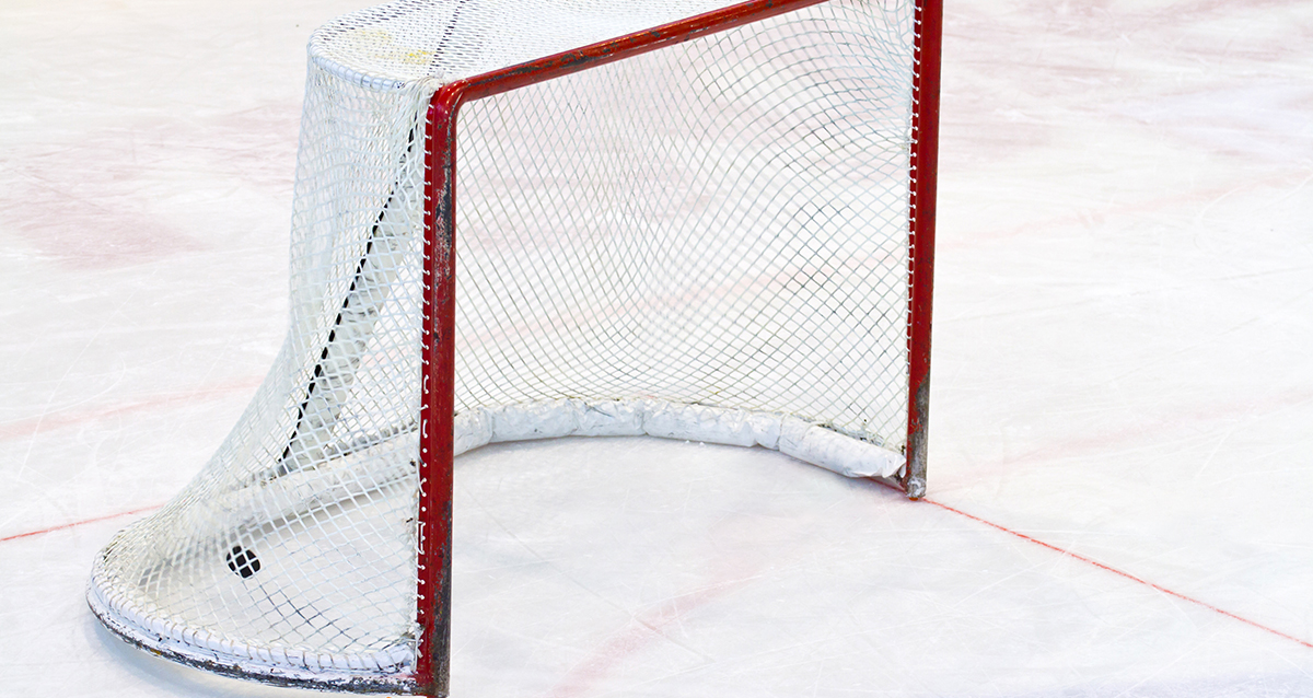 Ein Empty Net Goal beim Eishockey